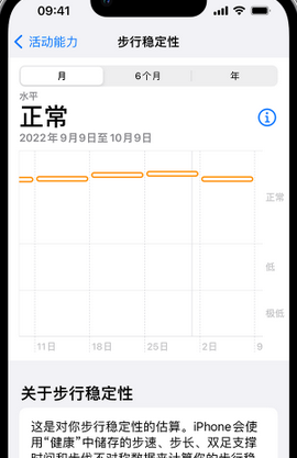 禹会iPhone手机维修如何在iPhone开启'步行稳定性通知'