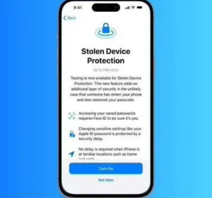 禹会苹果授权维修店分享被盗设备保护功能开启方法 