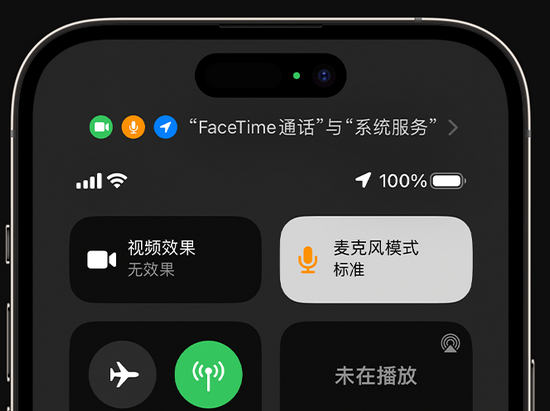 禹会苹果授权维修网点分享iPhone在通话时让你的声音更清晰 