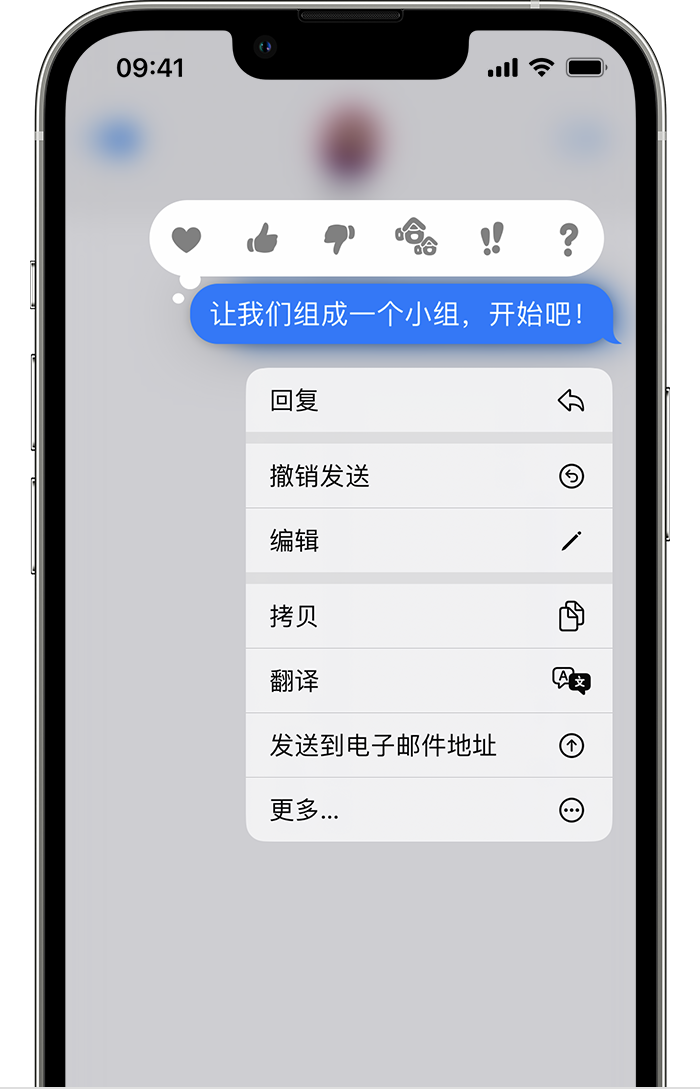 禹会苹果手机维修分享iPhone 信息发送后多长时间内可以撤回或编辑 