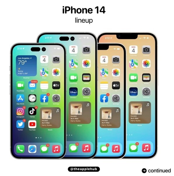 禹会苹果14维修分享iPhone 14全家福 
