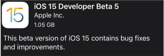 禹会苹果手机维修分享如何升级到iOS15.0 beta5 